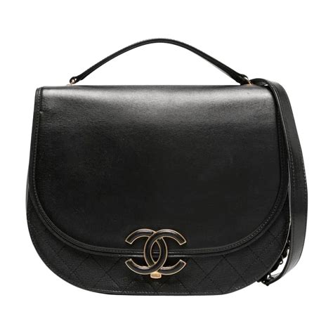 Chanel Coco Curve Flap Messenger Bag 